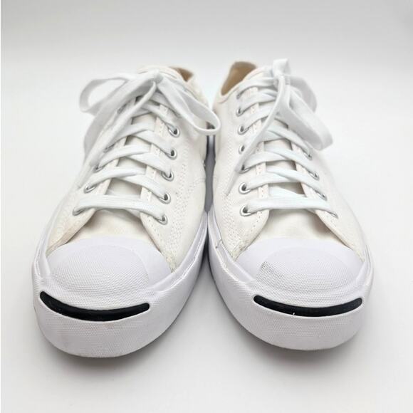Converse Jack Purcell Low Top Shoes Unisex White Size USW13/M11.5 EU46 - Picture 2 of 12